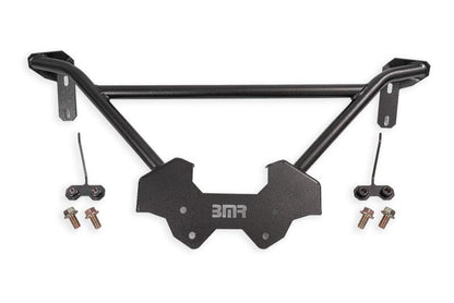 BMR Suspension 64-72 GM A-Body Front Reinforcement Brace - Black Hammertone CB410H