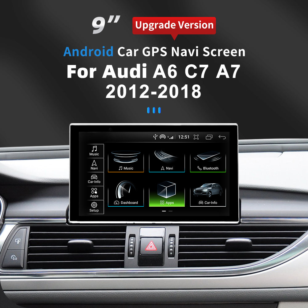 9inch android screen 2015 Audi A6 2.0T C7