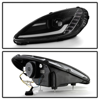SPYDER Apex Series 05-13 Chevrolet C6 Corvette Hi Powered LED Module Headlights 5087959