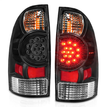 Anzo 2005-2015 Toyota Tacoma LED Taillights Black