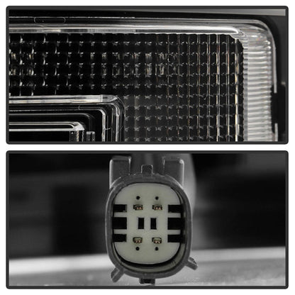 SPYDER 21-23 Ford F150 (Halogen w/ Blind Spot) Full LED Tail Lights - Black (ALT-YD-FF15021HALBS-BK) 5088789