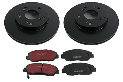 DISC BRAKE PAD AND ROTOR KIT