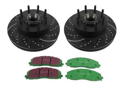 DISC BRAKE PAD AND ROTOR KIT