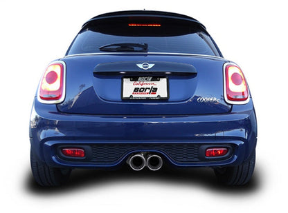 Borla 14-15 Mini Cooper S F56 2.0L Turbo AT/MT FWD 2DR 2.5in Touring Rear Section Exhaust 4in Tips 11914