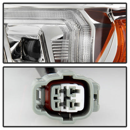 Spyder 16-20 Toyota Tacoma LED Model Only High-Power LED Headlights - Chrome PRO-YD-TT16LEDAP-C 5088383