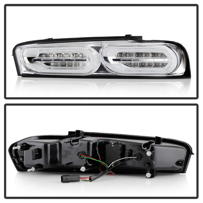 Spyder Chevy Camaro 16-18 (Do Not Fit Halogen Model) LED Tail Lights Chrome ALT-YD-CCAM16LED-SEQ-C 5087249