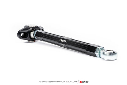 AMS Performance 2017+ Audi R8 RWD/AWD / 2015+ Lamborghini Huracan RWD Only Billet Rear Toe Links ALP.37.11.0010-1