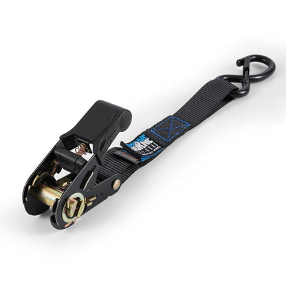 Borne Off-Road Medium-Duty Ratchet Tie-Down Kit (4-Pack) Black BNRTC-TDMD-4BK