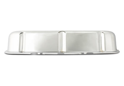 Ford Chrome Steel Valve Cover Set w/Mustang Logo FRD302-100