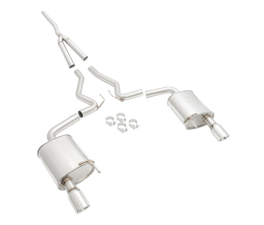 MEGAN RACING Cat-Back Exhaust System – Ford Mustang 2015-2019 (2.3L Turbo, Excludes V6 &amp; V8 Models)