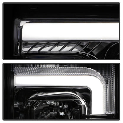 Spyder 17-18 Ford F250/F350/F450 Halogen Model Only -White Light Bar- Chrome- PRO-YD-FS17HALSI-C 5087843