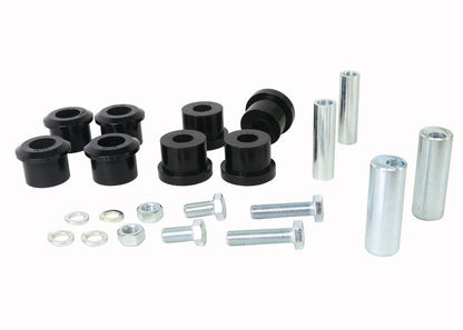 Whiteline Plus 04-06 Pontiac GTO Front Alignment Camber Toe Bushing Kit KCA534