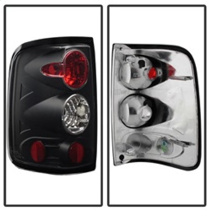 Spyder Ford F150 side 04-08 (Not Fit Heritage & SVT)Euro Tail Lights Blk ALT-YD-FF15004-BK 5003195