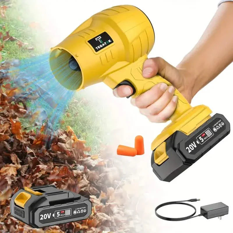 Car Detailing Turbo Jet Handheld Cordless Blower for Leaves, Dust & Car Drying