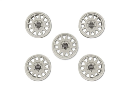 Ford Racing Bronco 17x8.5in Method Wheel & Center Cap - White M-1007K-M1785KW