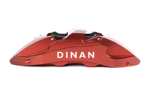 Dinan Rear Big Brake Kit - 2012-2021 BMW 2/3/4-Series Rear - 4-Piston - 370x32mm - Red - F22/F23/F30/F31/F32/F33/F34/F36