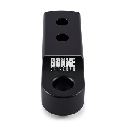 Borne Off-Road CNC Hitch Receiver Shackle 2in Black BNHR-2-BK