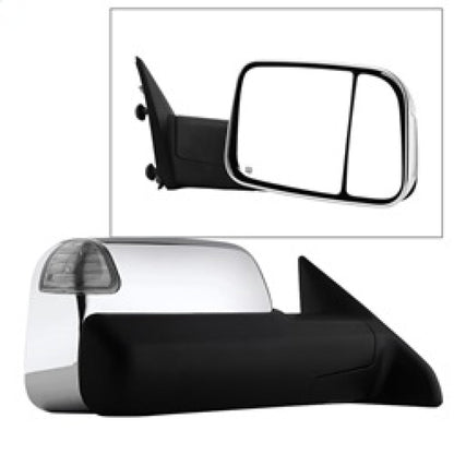 SPYDER Xtune Dodge Ram 1500 09-12 Extendable Heated Adjust Mirror Chrome HoUSing Right MIR-DRAM10-PW-R 9933172