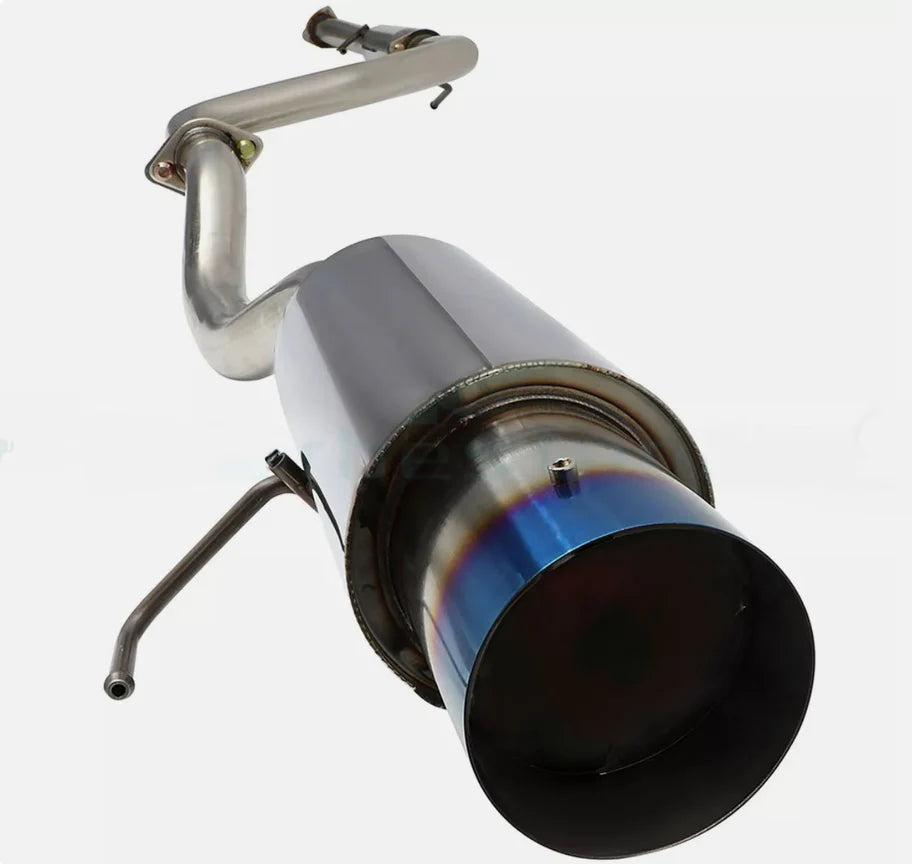 Bull Boost Performance 4.5" Stainless Steel Catback Exhaust System for Honda Civic EG Hatchback (1992-1995) &amp; Civic EK Hatchback (1996-2000) – 76mm / 3" Piping
