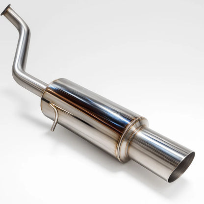 BULL BOOST PERFORMANCE 2.5” Stainless Steel Catback Exhaust Muffler System For Honda CRX 88-91 304SS