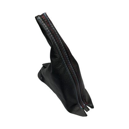 1994-2004 FORD MUSTANG GT-2001 Bullitt Black Genuine Leather Parking Brake Boot Cover
