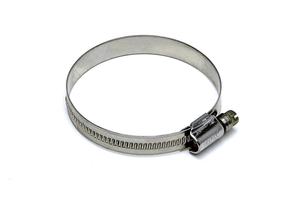 HPS Performance Products HPS Stainless Steel Embossed Hose Clamp, 3-1/2" - 4-5/16" (90mm-110mm), Size # 60