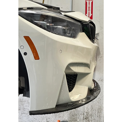 GT4 Style Carbon Fiber Front Lip for BMW F80 M3 F82 F83 M4