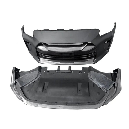 Carbon Fiber Front Bumper with Lip for Nissan GT R R35