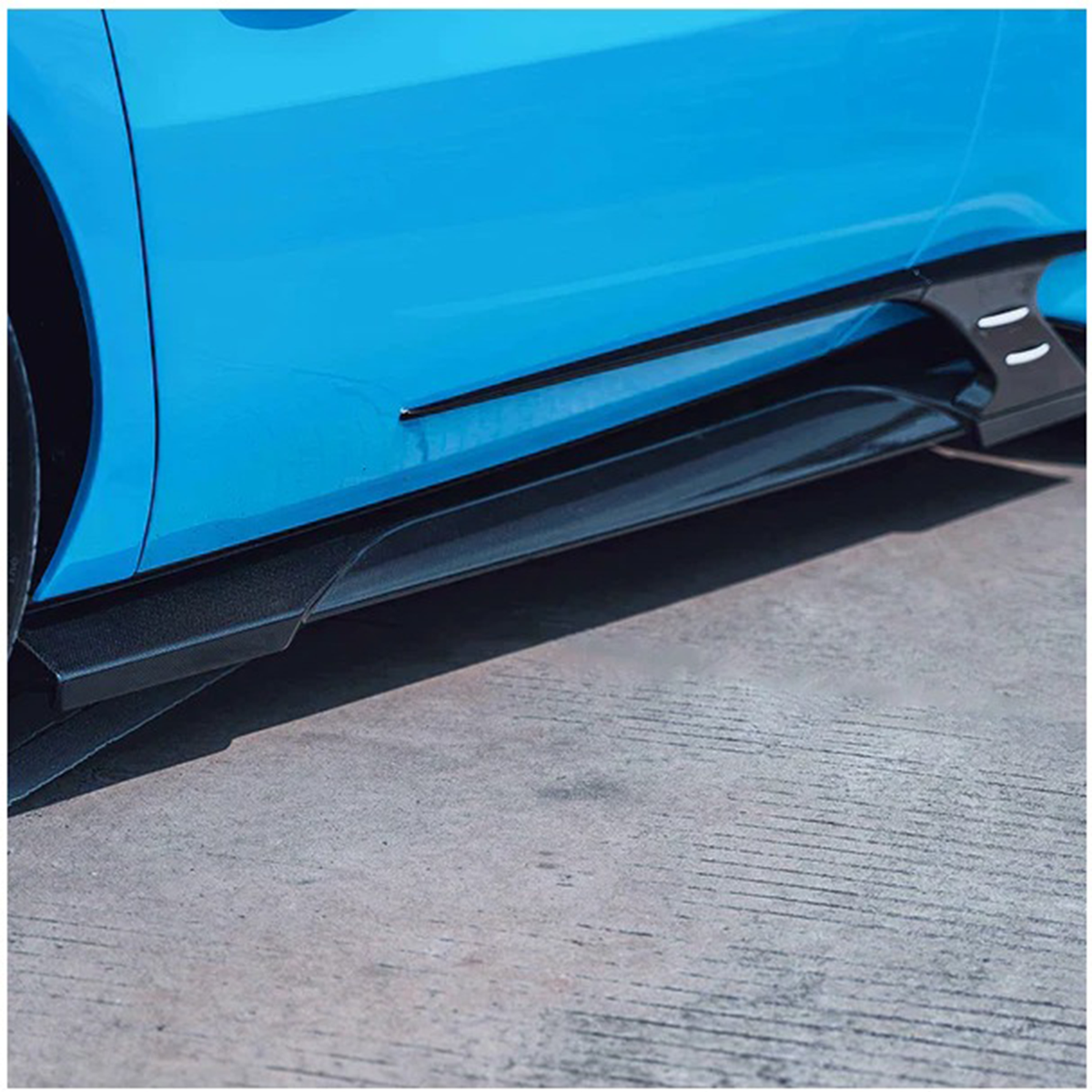 Dry Carbon Fiber Lower Side Skirts for Ferrari 296 GTB