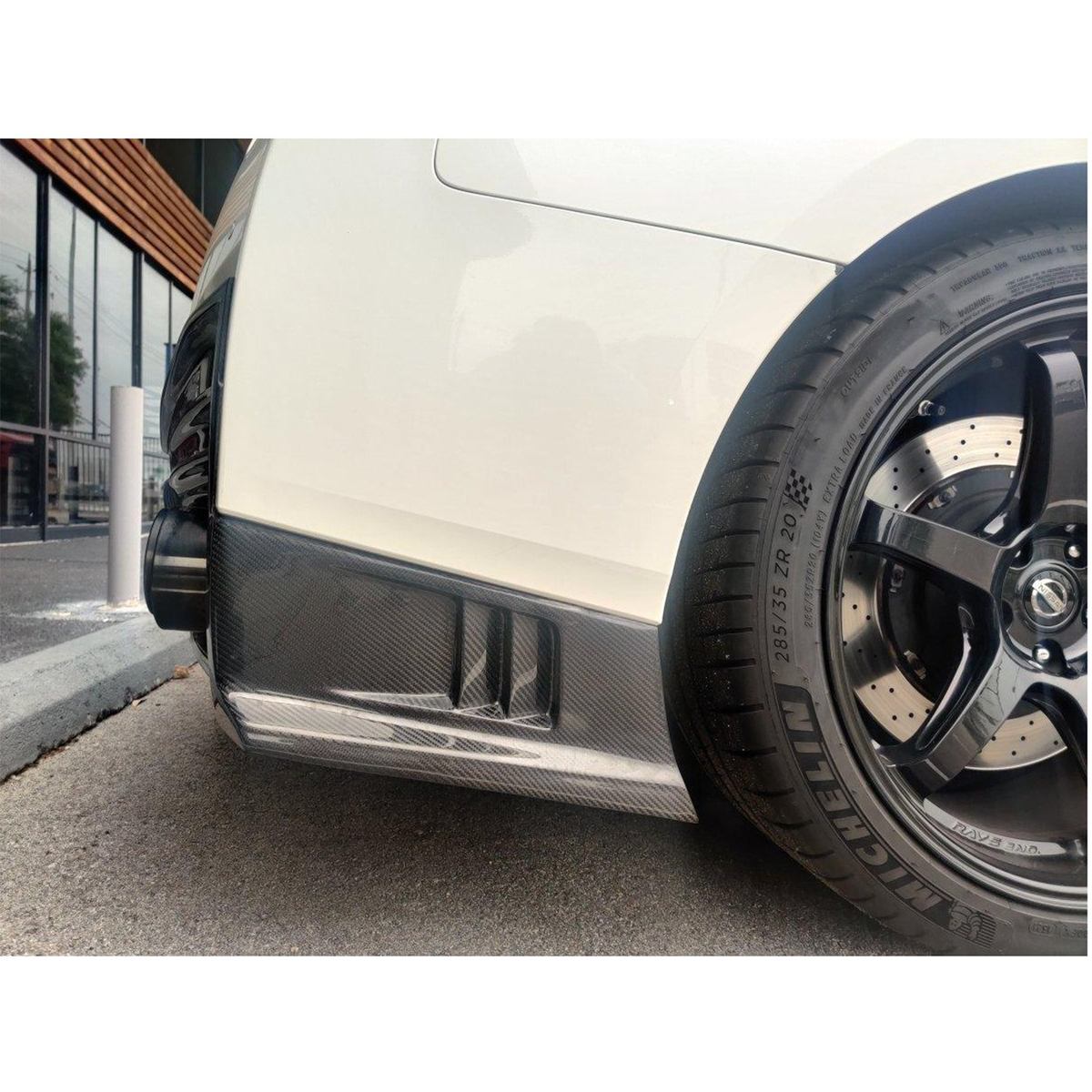 Carbon Fiber N Style Rear Diffuser for Nissan GT R R35