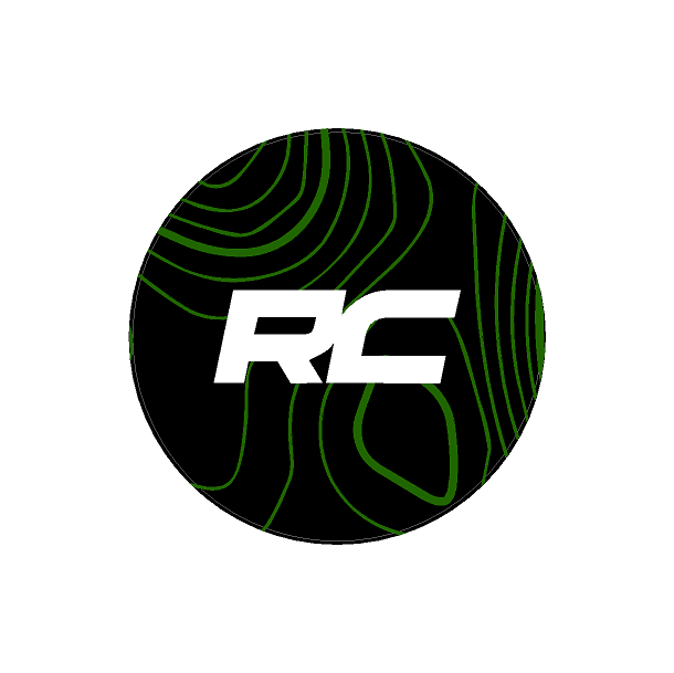 RC 3.5" Black Series Topo Round Cover Overlays - Universal