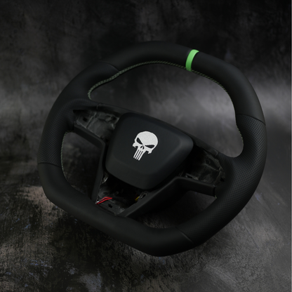 2021-2023 Tesla Model S / Model X / Plaid Yoke to Full-Wheel Conversion  Custom Steering Wheel by Exclusive Steering