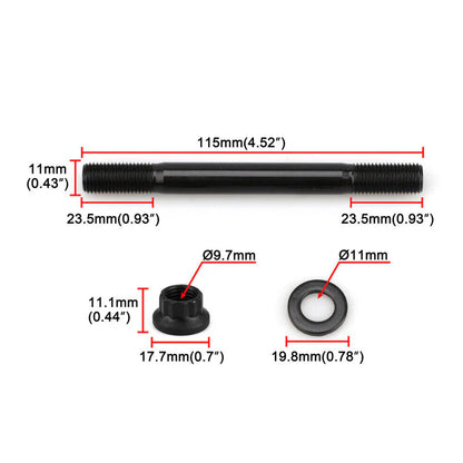 BULL BOOST PERFORMANCE Heavy Duty Cylinder Head Stud Kit For Mitsubishi EVO 8 EVO 9 Eclipse DSM 4G63