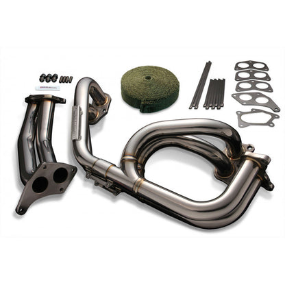 Tomei Exhaust Manifold Kit Expreme WRX/STI EJ Twin Schroll Equal Length With Titan Exhaust Bandage
