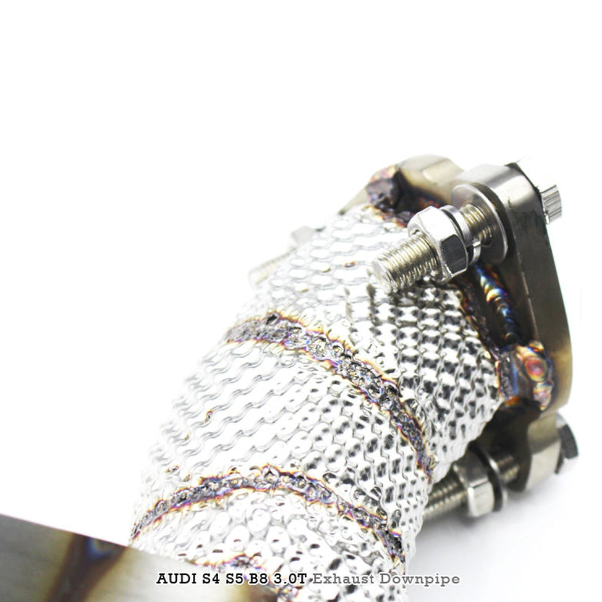 Free Flow 304 Stainless Exhaust Downpipe for Audi S4 S5 B8