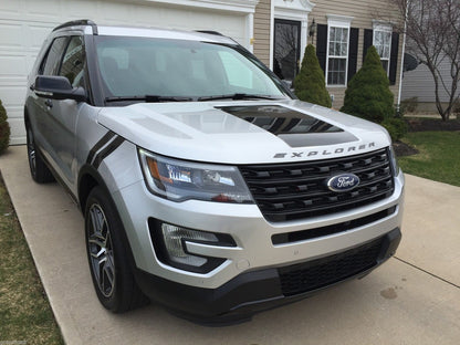 Hood Decal Cover for 2016-2019 Ford Explorer