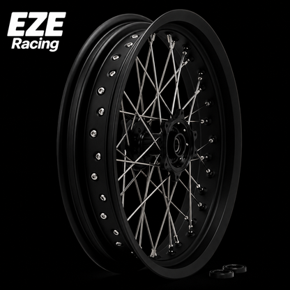 Ultra Bee 17" Supermoto Super Wide Wheel Set