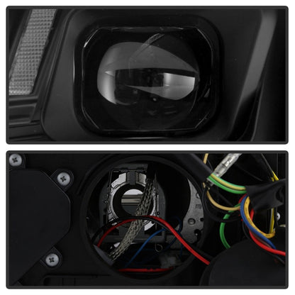 Spyder 13-16 Audi A4/S4 HID Model Only Projector Headlights - Black PRO-YD-AA413HIDSI-BK 5088338