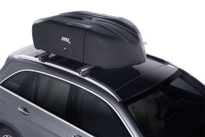 3D MAXpider Traveler Car Roof Box 161.5cm L x 78cm W x 42.2cm H - Black 6102