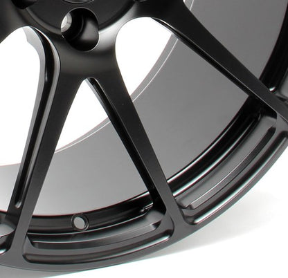 Forgeline GA1R Performance Wheel Set - 2006-2013 BMW 328i/330i/335i/335is Front/Rear: 19 x 9 - Black - Dinan Center Cap - E90/E92/E93