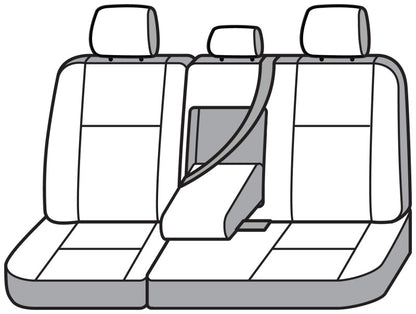 Covercraft- 22-223 Ford Bronco Carhartt Super Dux SeatSaver Custom Second Row 60/40- Black SSC8517COBK