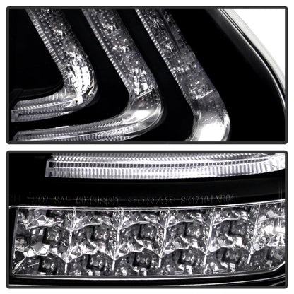 Spyder Lexus RX330/RX350 04-09 LED Tail Lights Black ALT-YD-LRX04-LED-BK 5080837