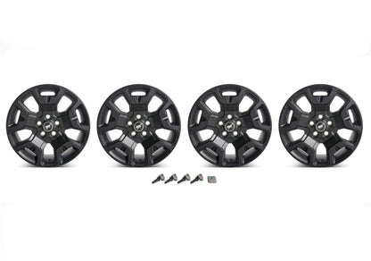 Ford Racing 2021+ Bronco Sport 17in Low Gloss Black Wheel Kit M-1007K-S17BSB