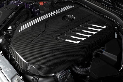 Dinan Gloss Carbon Fiber Engine Cover - 2020-2025 BMW B58D Gloss Carbon Fiber - G01/G02/G20/G22/G23/G26/G29/G42