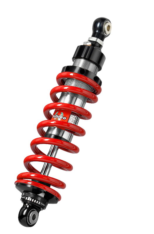 Bitubo Suspension Bitubo XZE1 Monoshocks Adjustable: Spring Preload, Rebound, Length, Red Spring A0055XZE11