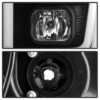 Spyder Ford F-250/350/450 08-10 V2 High-Power LED Headlights-Switch Back-Black PRO-YD-FS08PL-SBLB-BK 5087751