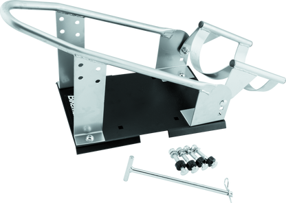 BikeMaster Heavy Duty Wheel Chock - Silver 152453