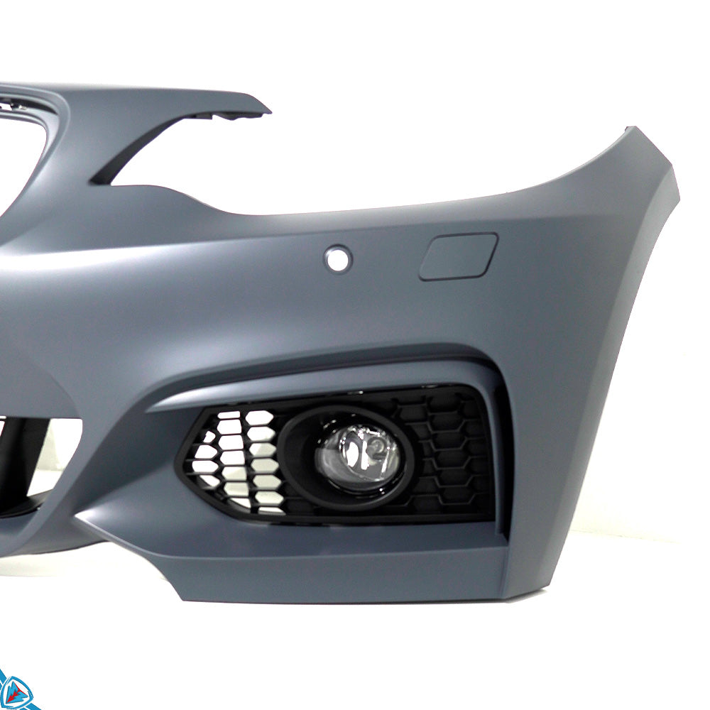 2014-2021 BMW 2 Series (F22/F23) M Sport Style Polypropylene Front Bumper Conversion Kit | E3Tuning