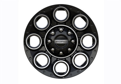 Ford Racing 05-24 Super Duty 20x8in Single Wheel - Black w/Machined Face M-1007-S2008GBM