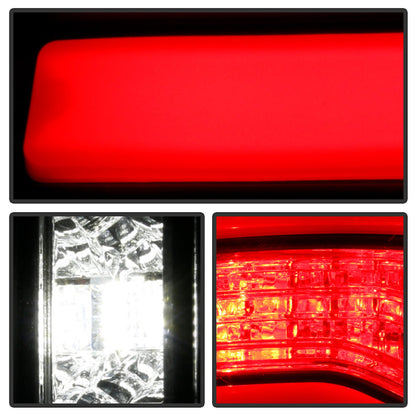 SPYDER Dodge RAM 1500 19-21 Factory LED Model LED Tail Lights - Red Clear ALT-YD-DR19LED-SEQ-BK 5088505